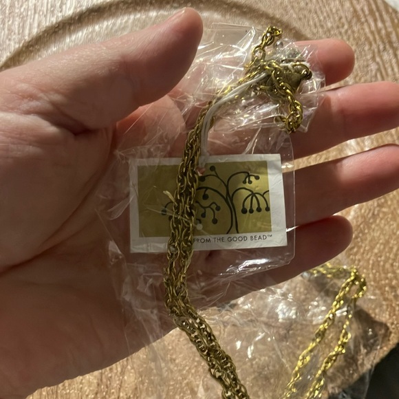 The Good Bead Gold Tone Turtle Pendant Necklace - Picture 4 of 4